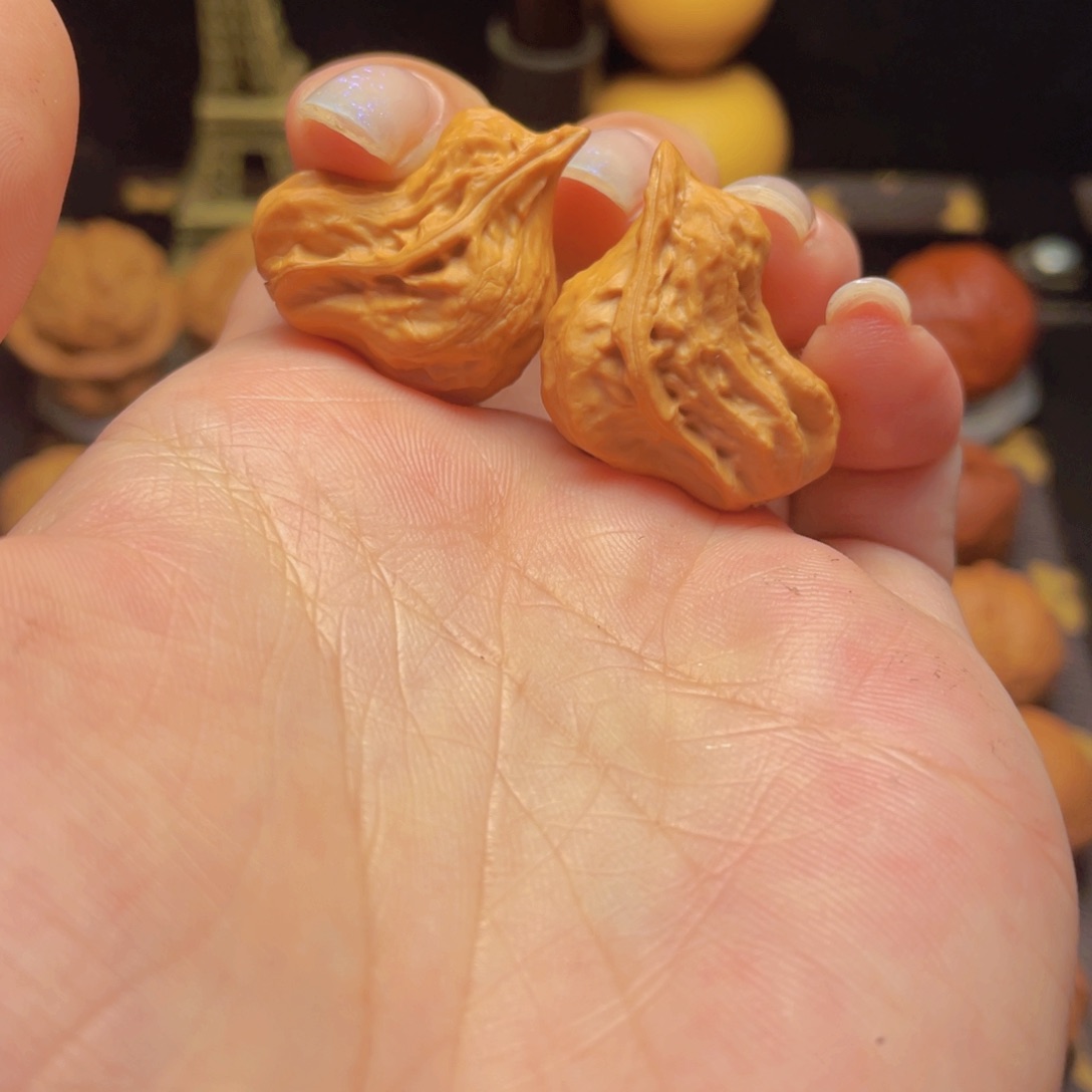 文玩核桃把件小鸟