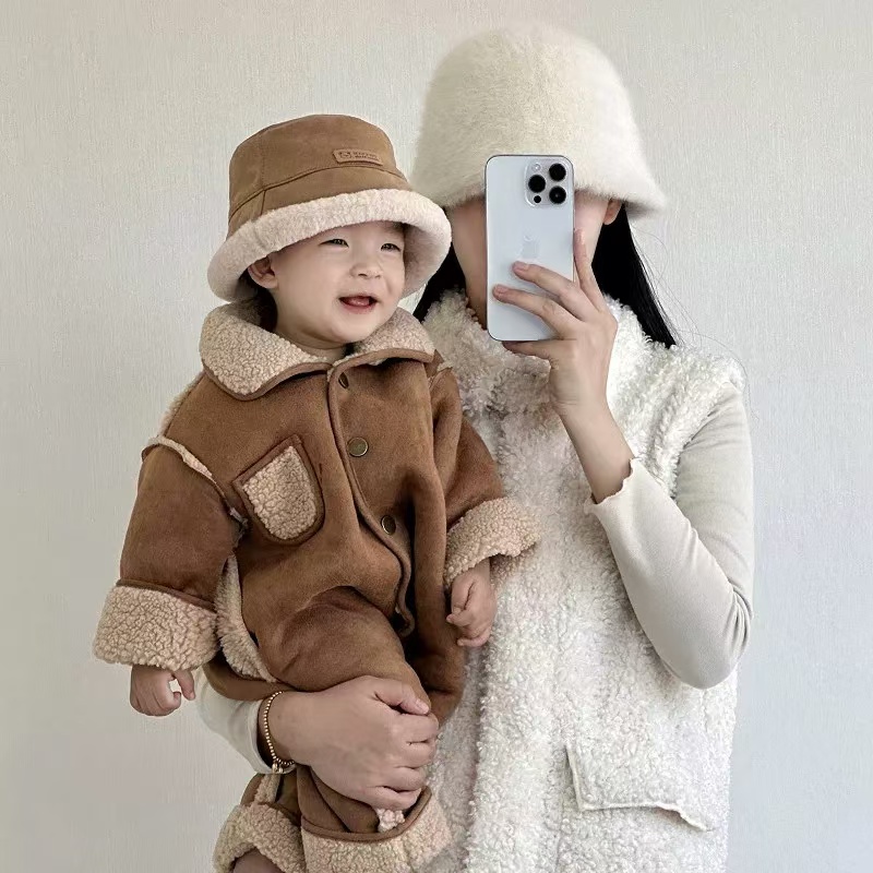 ABC二弟童装优选，儿童双层保暖套装链接新