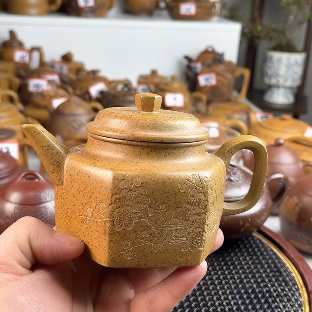 紫泥茶壶宜兴紫砂