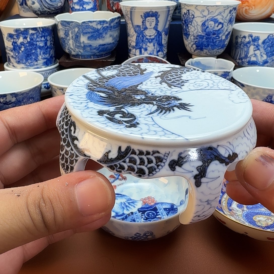 杯子景德镇全手工手绘陶瓷