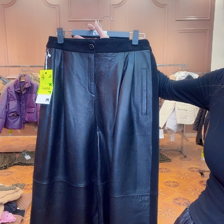 140……150斤皮长裤