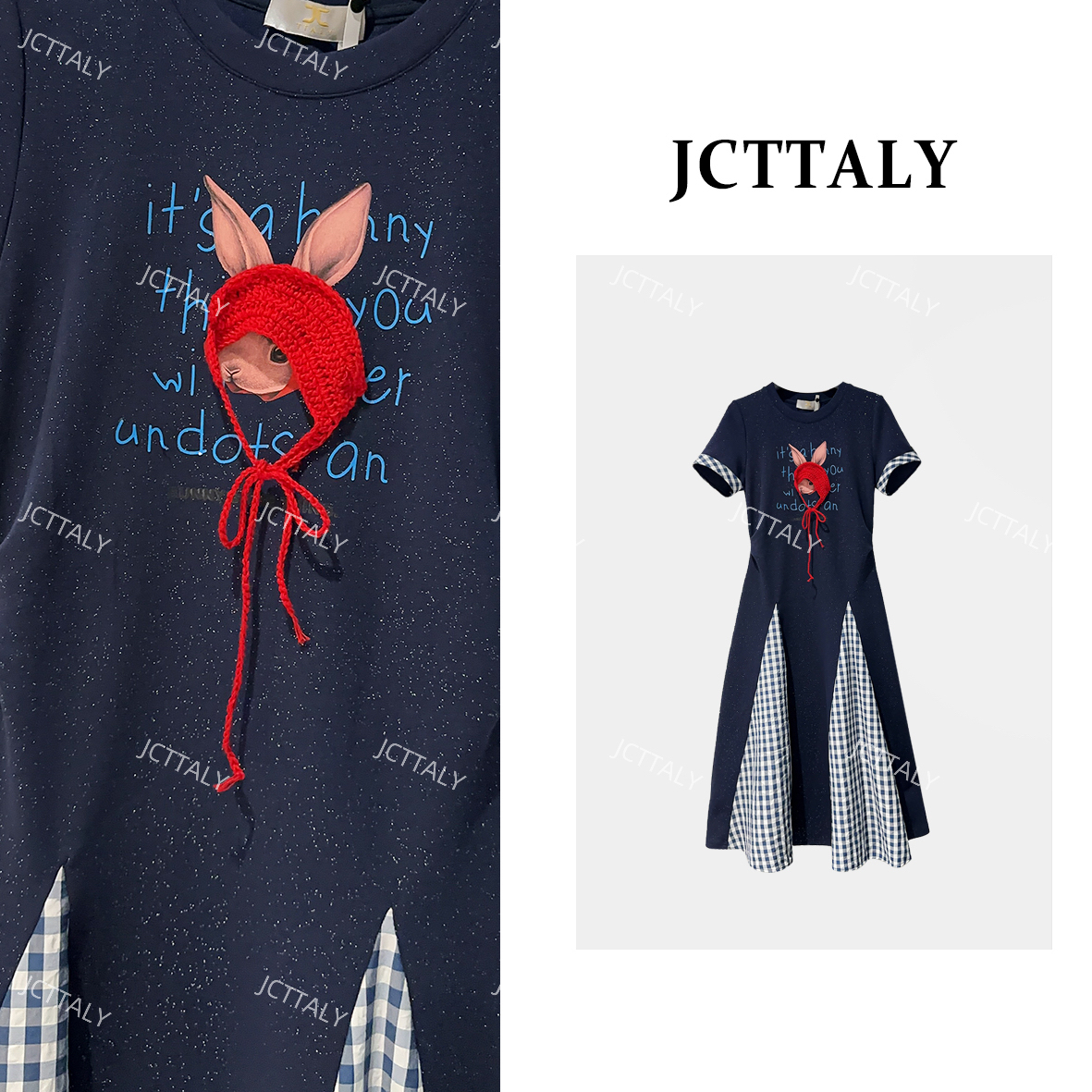 【宠粉价】2025夏季刺绣连衣裙新款高级不撞款连衣裙JC-A3918