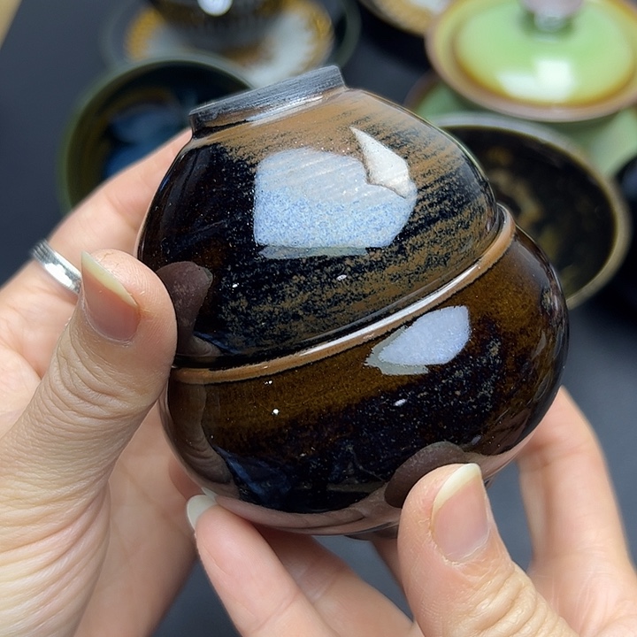 茶盏建窑建盏主人杯