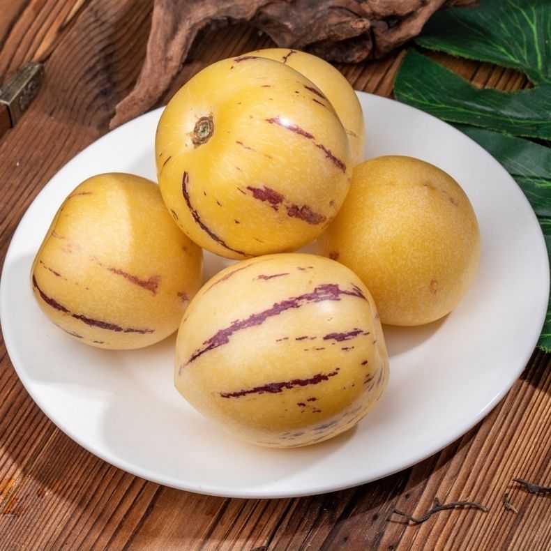 正宗新鲜云南人参果现摘挑选中果露天生态树熟果圆果黄肉现摘现发