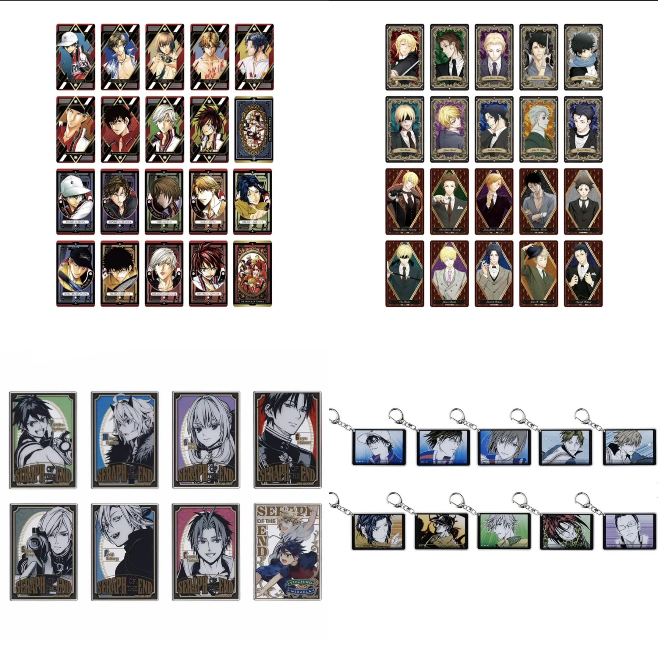 【网球王子】Jump SQ 极光卡 挂件 亚克力贴纸 盲盒 周边