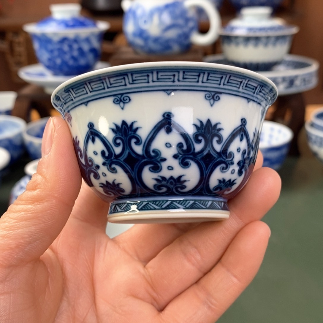 杯景德镇陶瓷手工手绘