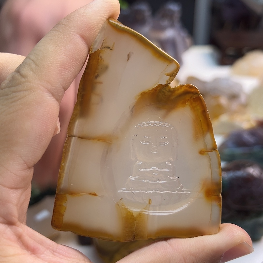 玛瑙/玉髓合金颈饰