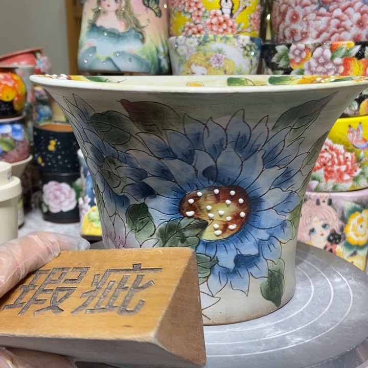 景德镇艺术手绘作品