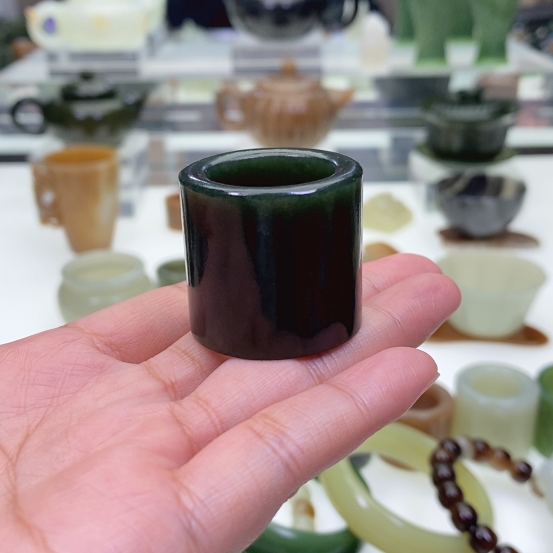 和田玉扳指未镶嵌