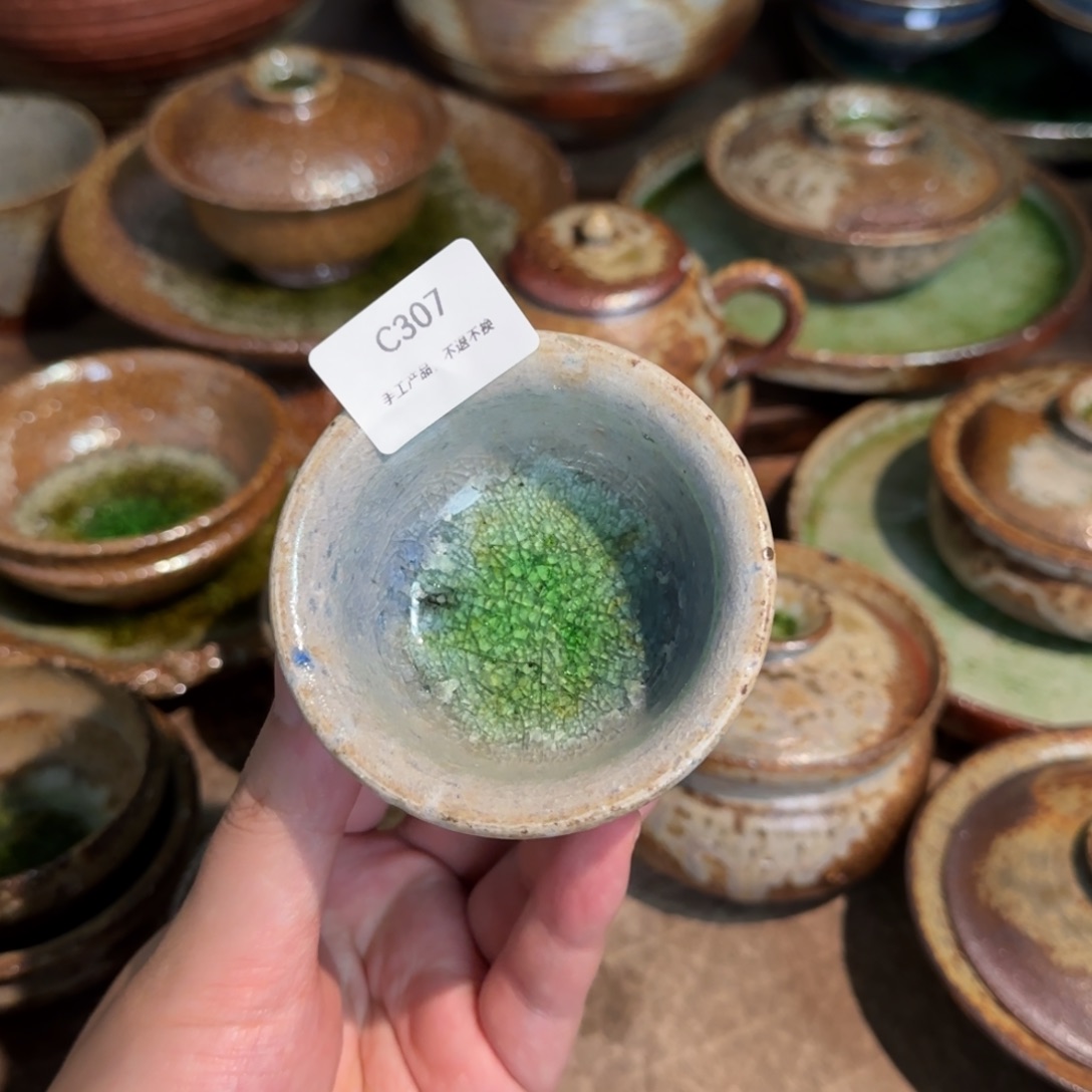 C307破碎感泥料非柴烧跑单禁拍