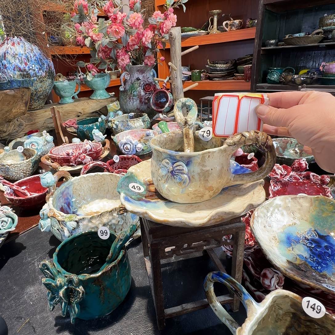 多***年纯手工咖啡杯盘碗