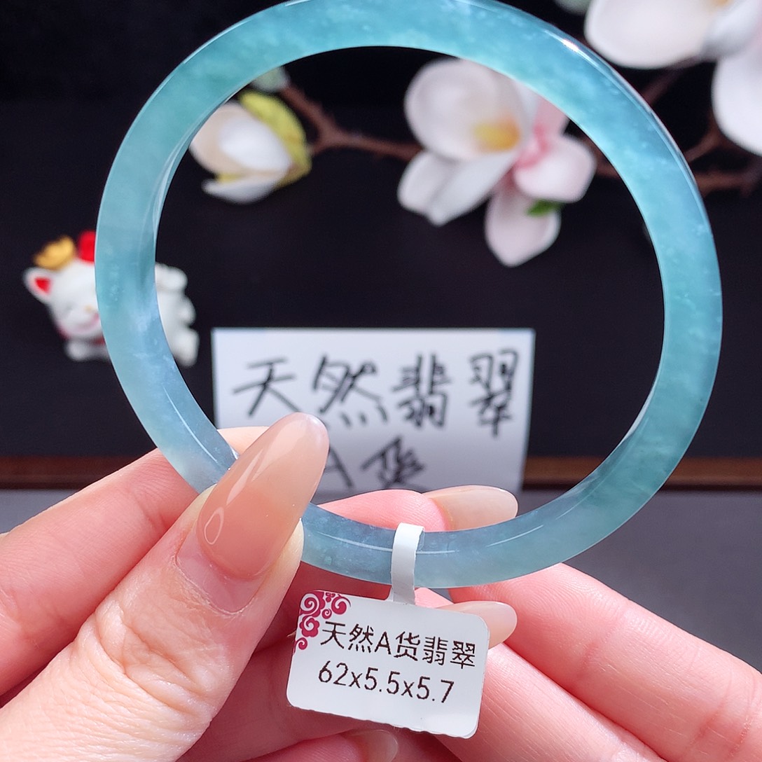 翡翠手镯（圆镯）未镶嵌L*H