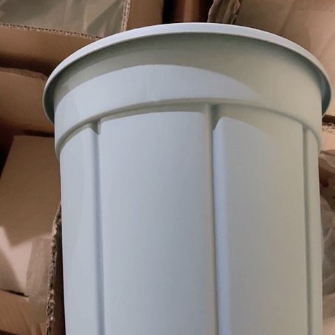 树脂南瓜盆3号5个蓝色无托