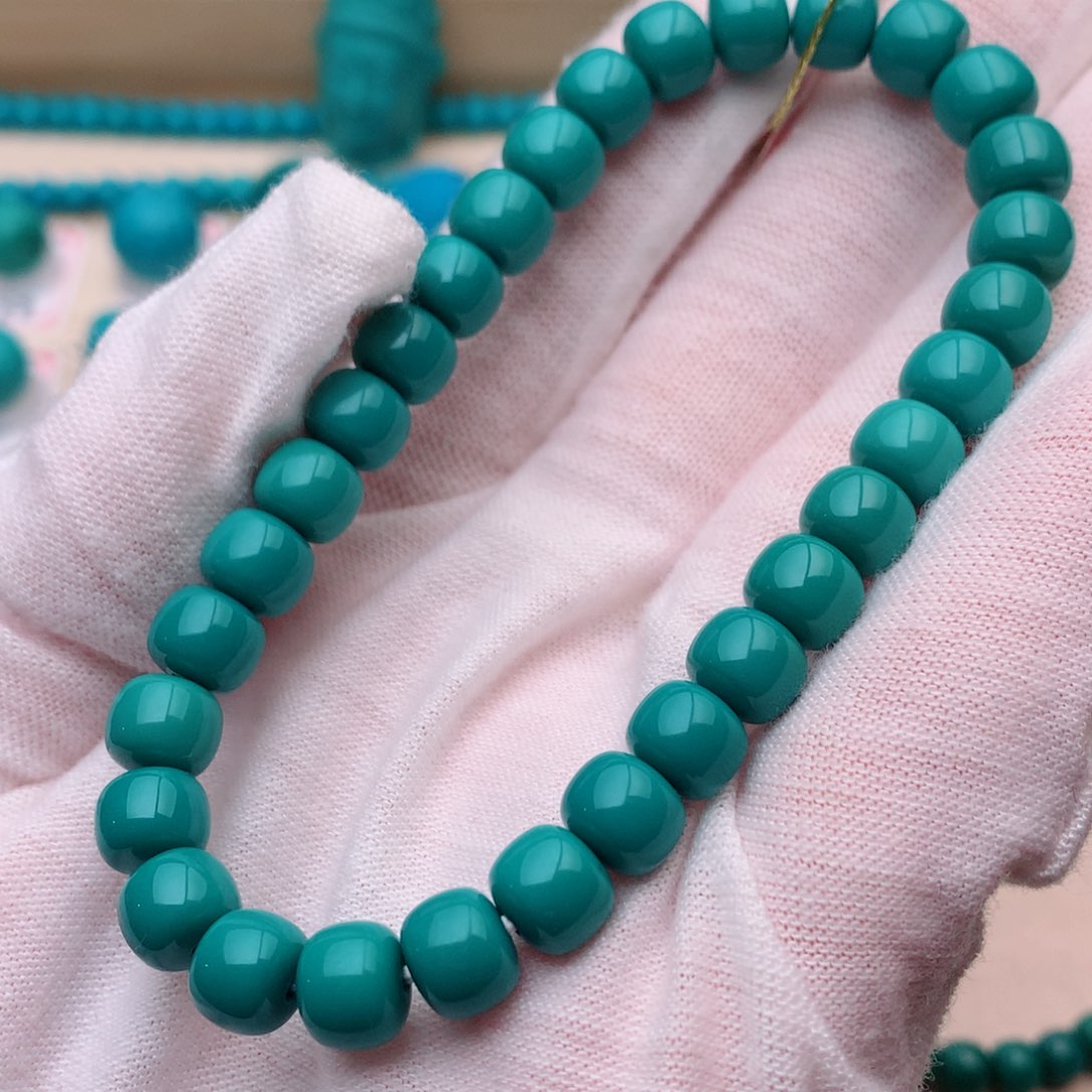 绿松石配饰未镶嵌直径：7.1