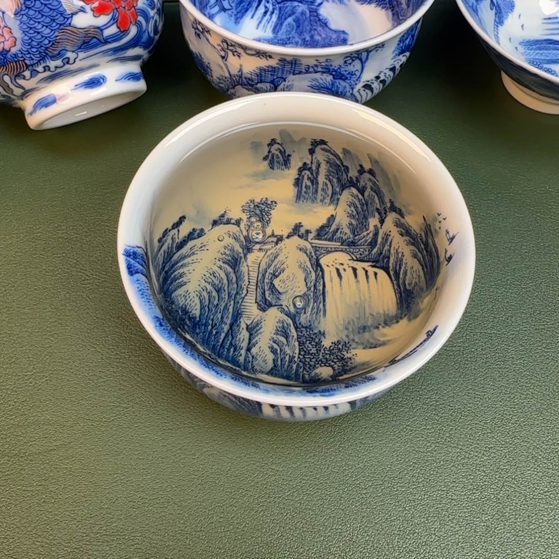 纯手工春手绘茶具31