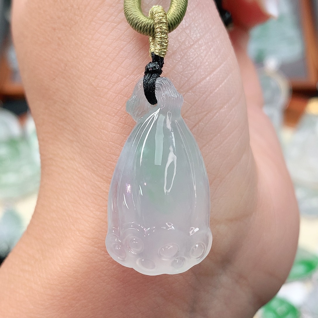 颈饰未镶嵌翡翠莲蓬