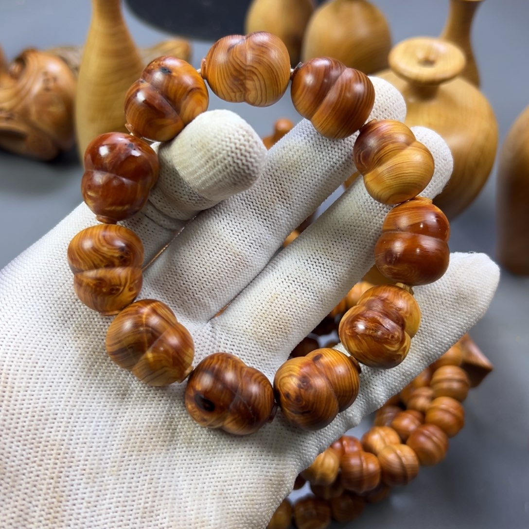 柏木（崖柏）太行瑕疵高油葫芦串