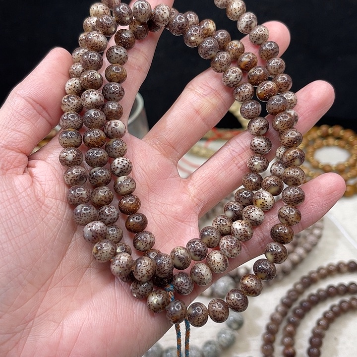 冯***学星月菩提吊坠8苹果108