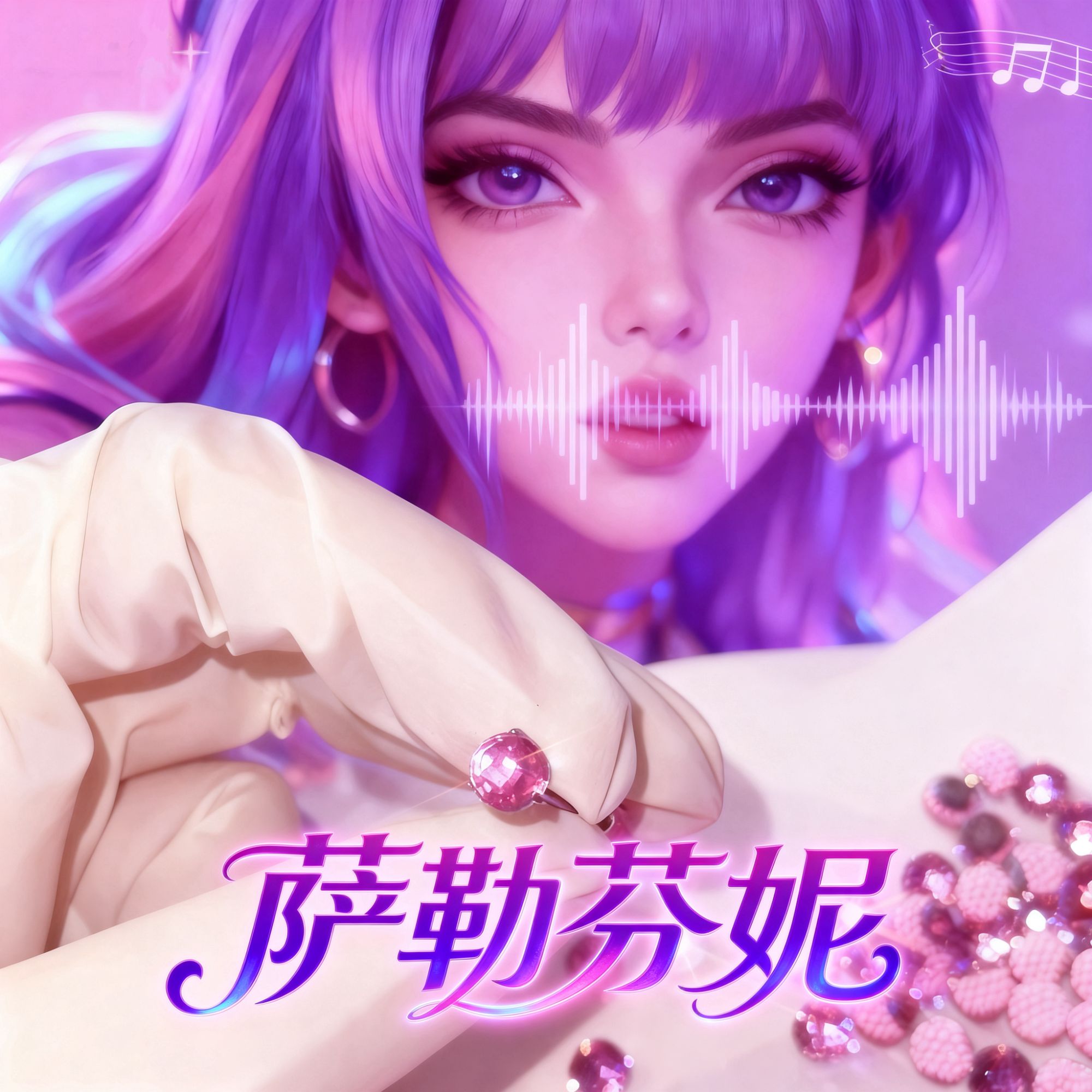 钛合金耳饰 「独家色萨勒芬妮舌钉小灯泡」钛合金耳钉舌钉小灯泡