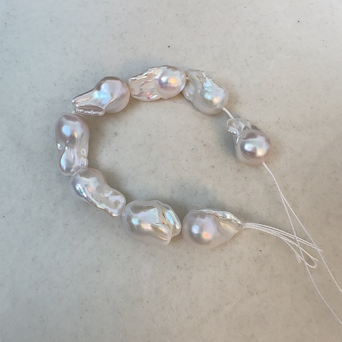 颈饰合金淡水珍珠