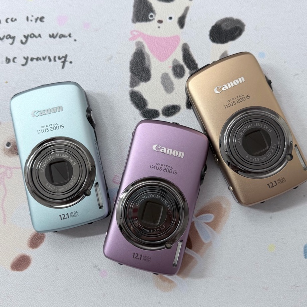 99新 Canon/佳能 IXUS200IS 1210万像素 4倍变焦 奶油肌ccd相机