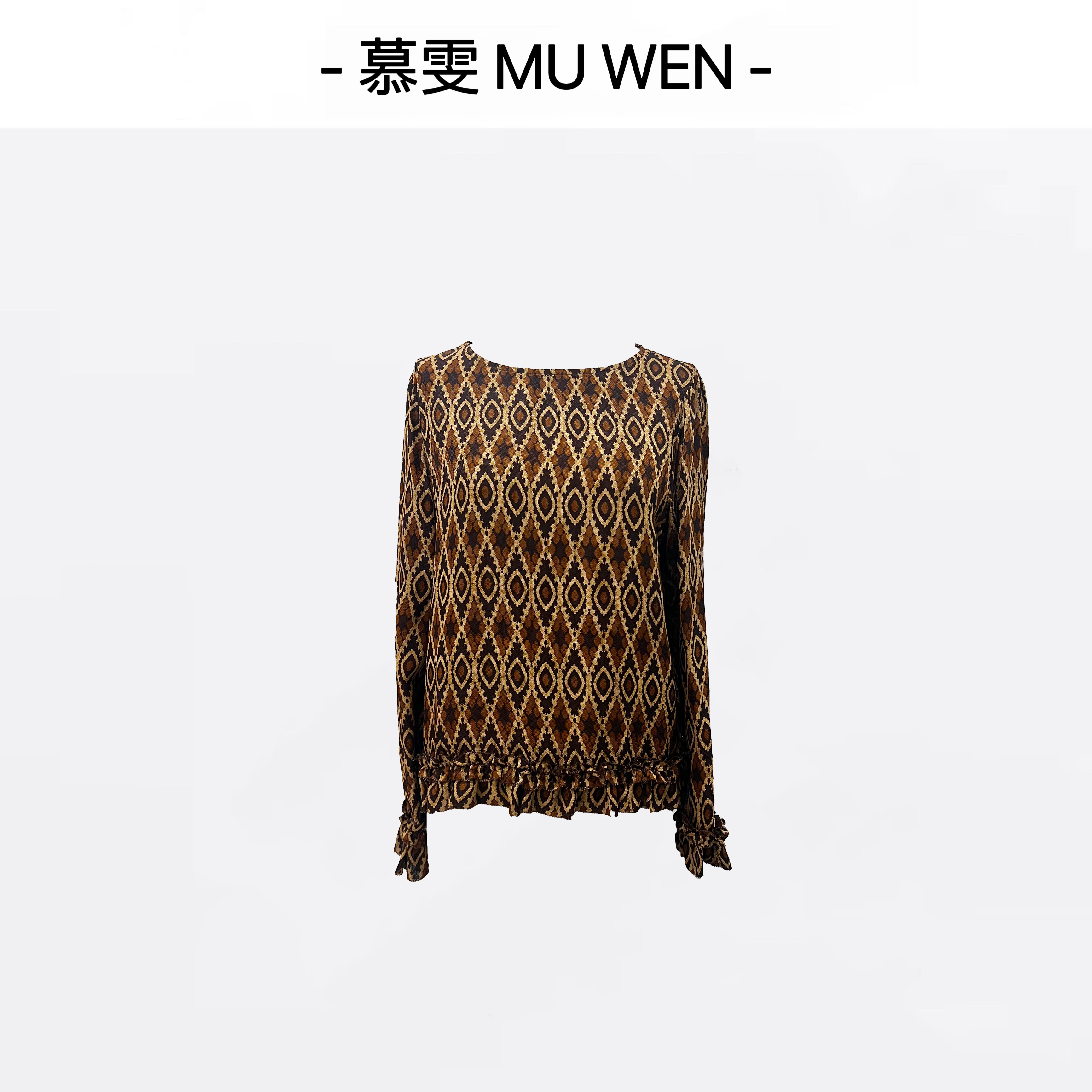 【时尚格调】早秋国风显瘦百搭上衣25146241