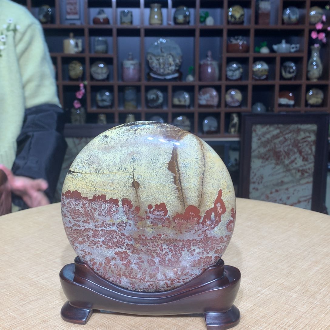 紫砂，广西国画石摆件，收藏观赏