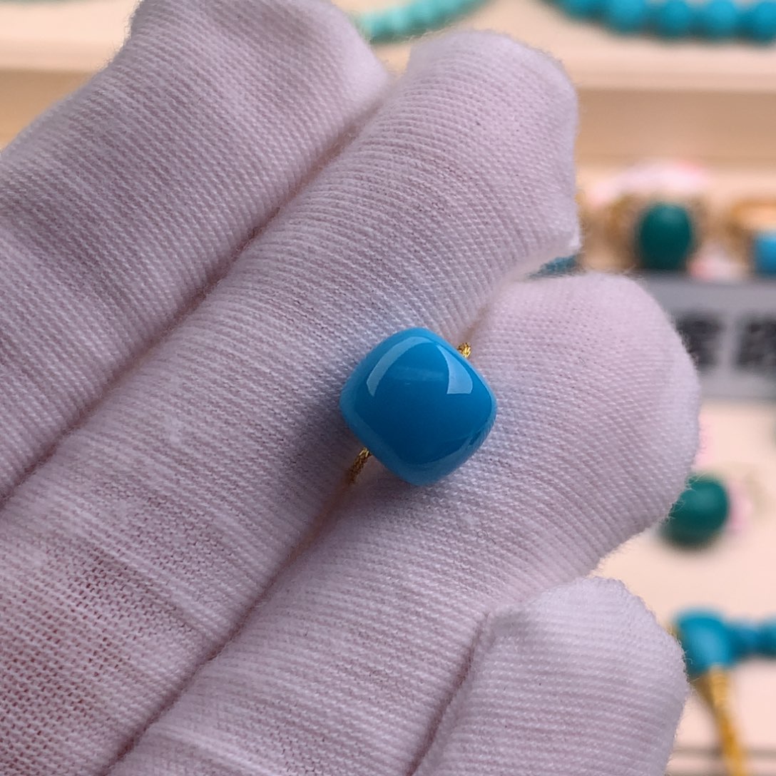 绿松石珠宝奇石未镶嵌9.6−8.6