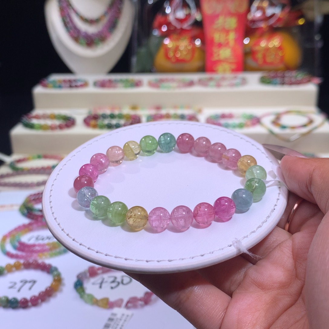 碧玺手链未镶嵌碧玺