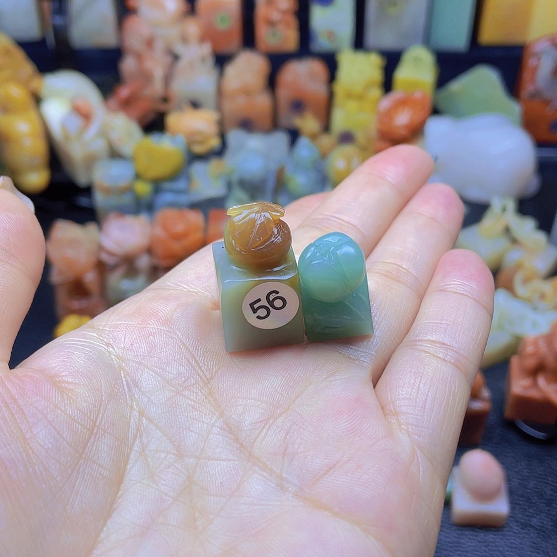 青田石印石混合石