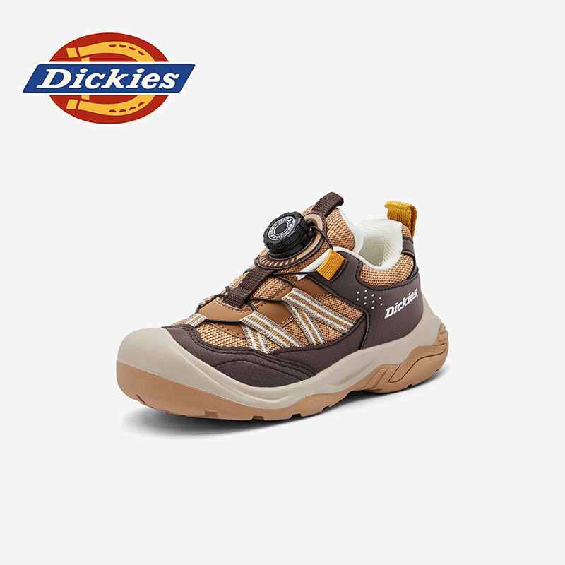 Dickies童鞋儿童运动休闲鞋2025秋季新款透气男童女童防滑老爹鞋