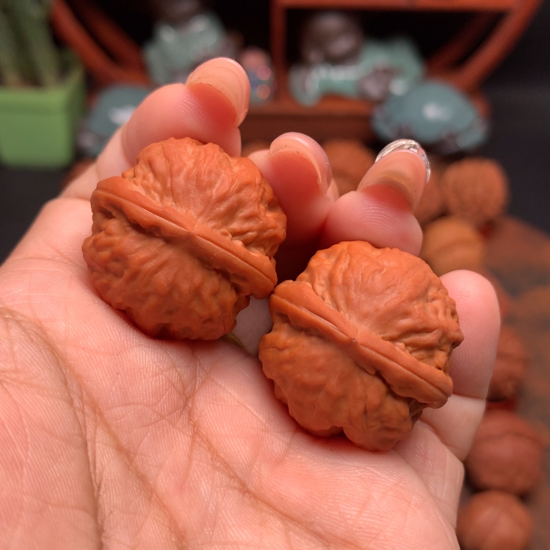 把件文玩核桃玉石方尊