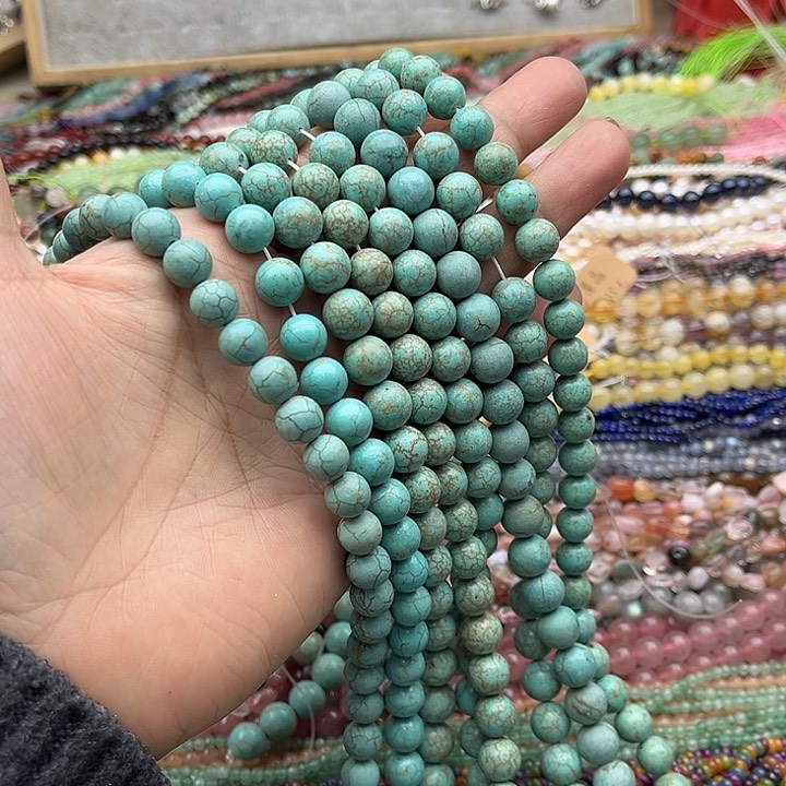 玛瑙/玉髓珠宝半成品未镶嵌2条9.5mm左右天然松