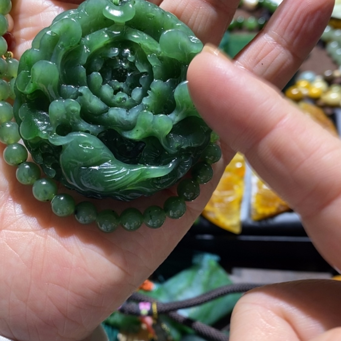 【闪购商品】和田玉毛衣链未镶嵌