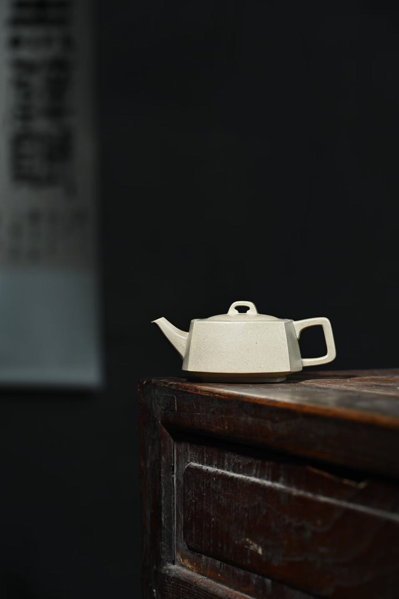 原矿紫砂本山绿泥砂四方