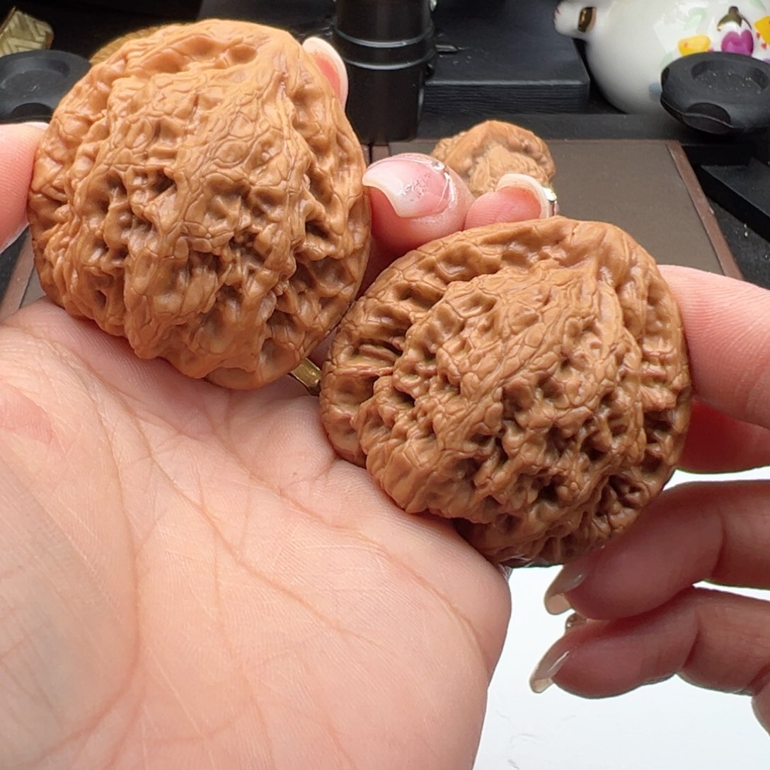 文玩核桃把件金公子46