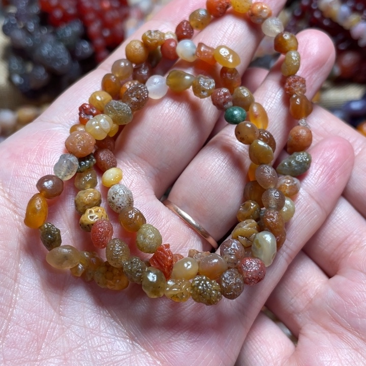 玛瑙/玉髓合金手链