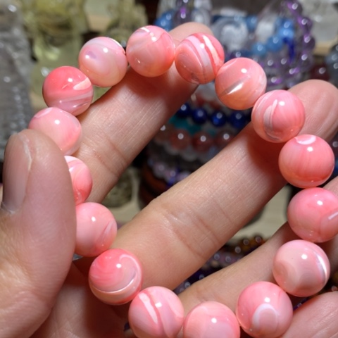 石英质玉手链未镶嵌12mm手串