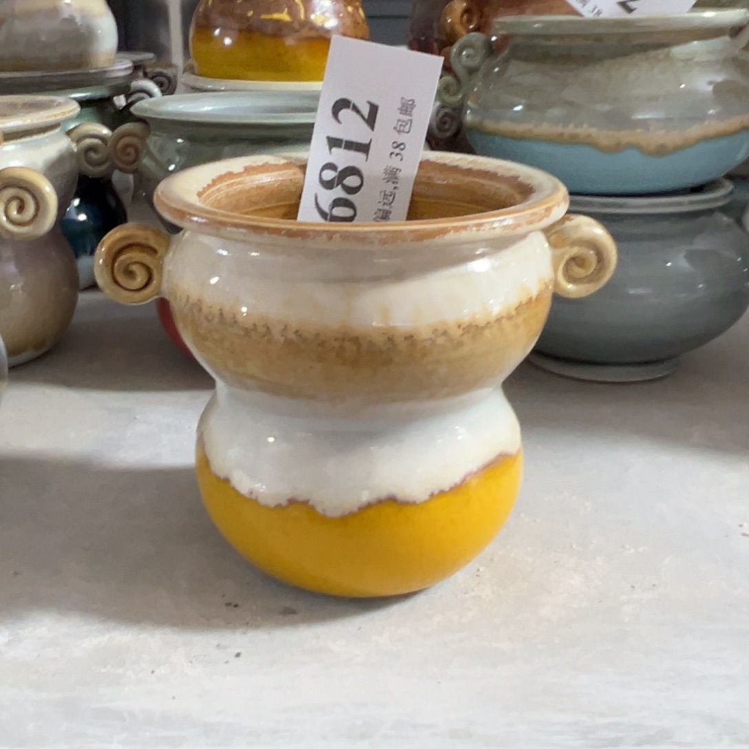 陶瓷景德镇手工花盆