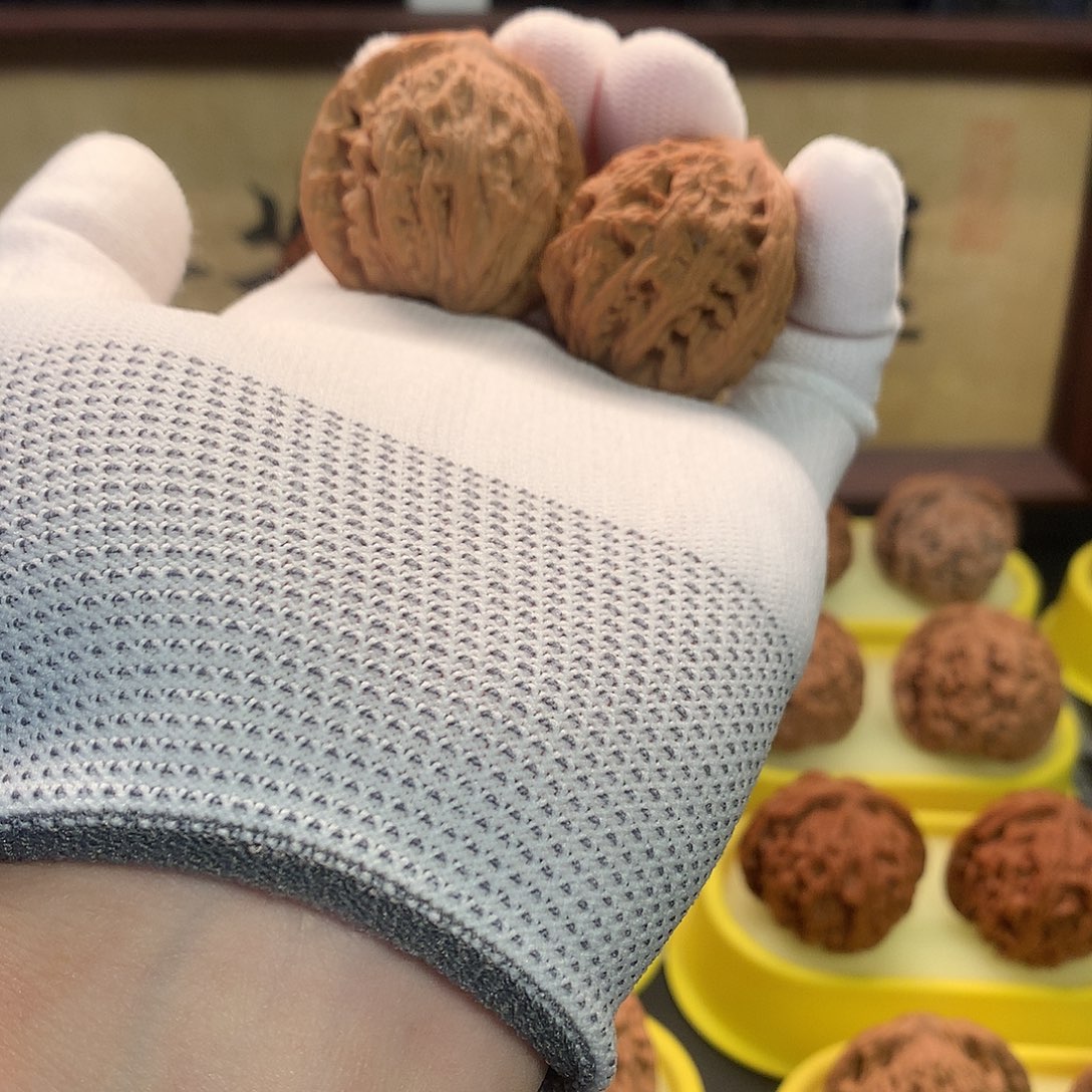 文玩核桃把件虎头