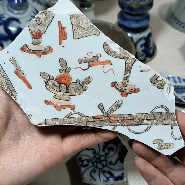 摆件瓷片瓷片瓷片瓷片瓷片