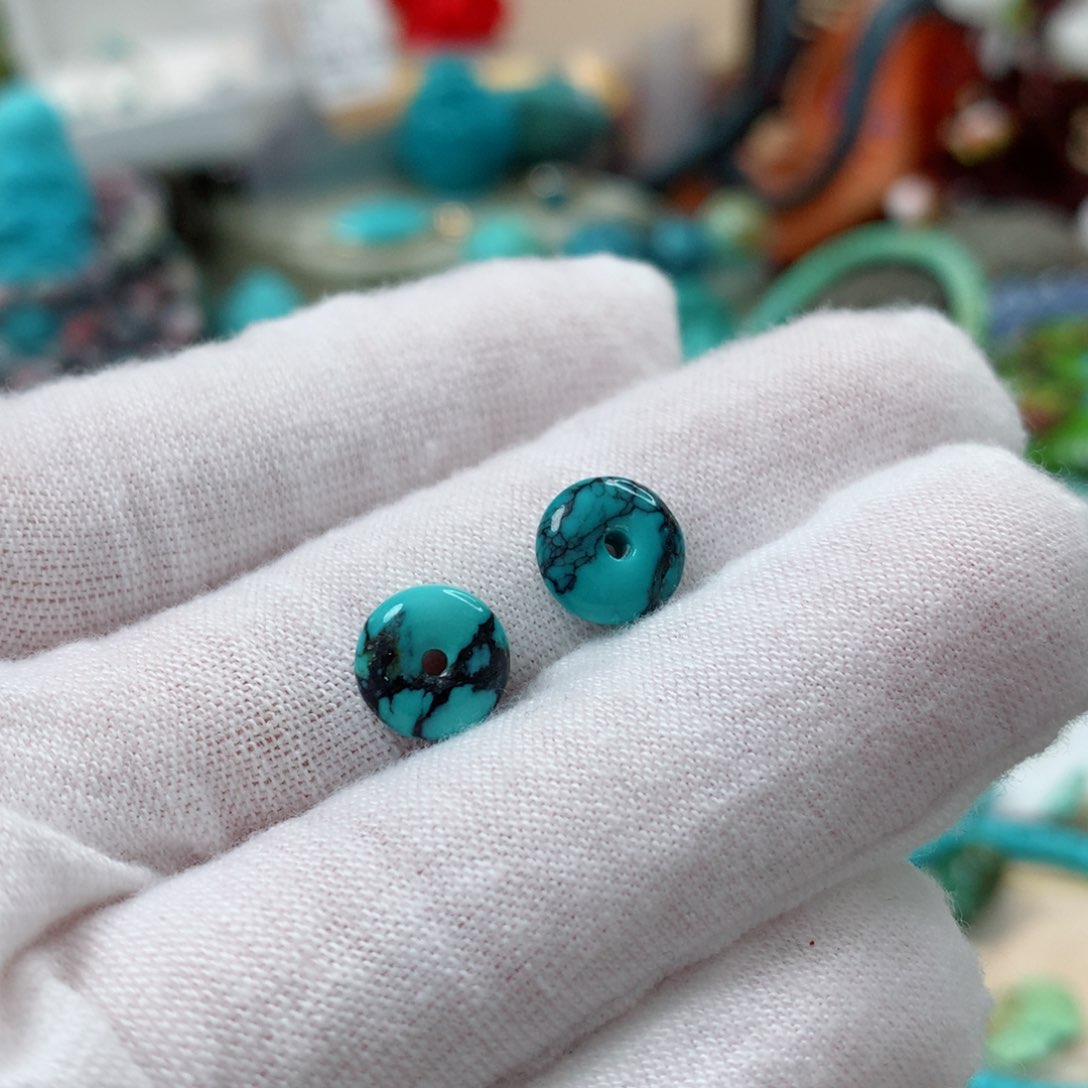 绿松石珠宝奇石未镶嵌锋*