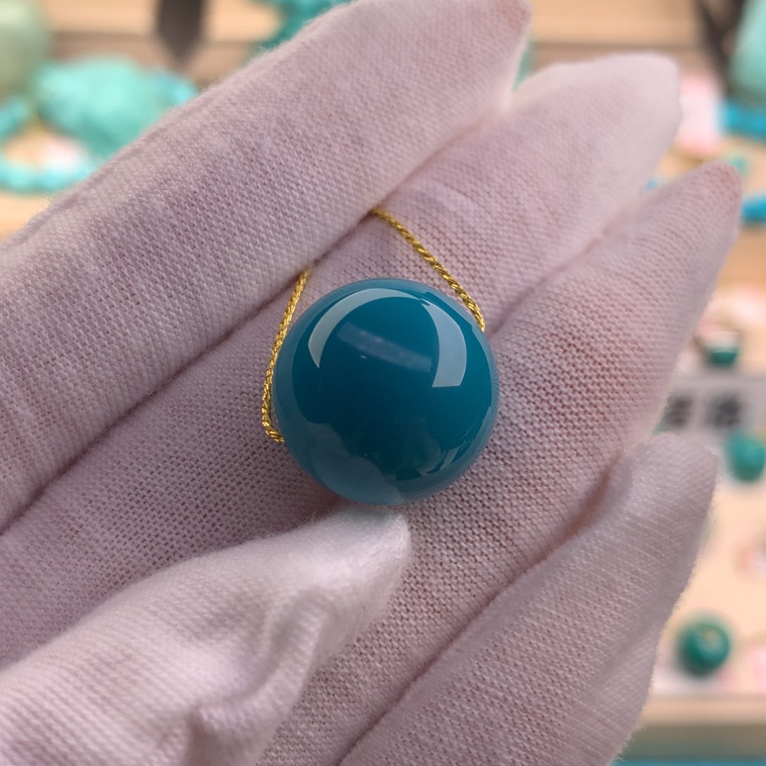 绿松石珠宝奇石未镶嵌16.6