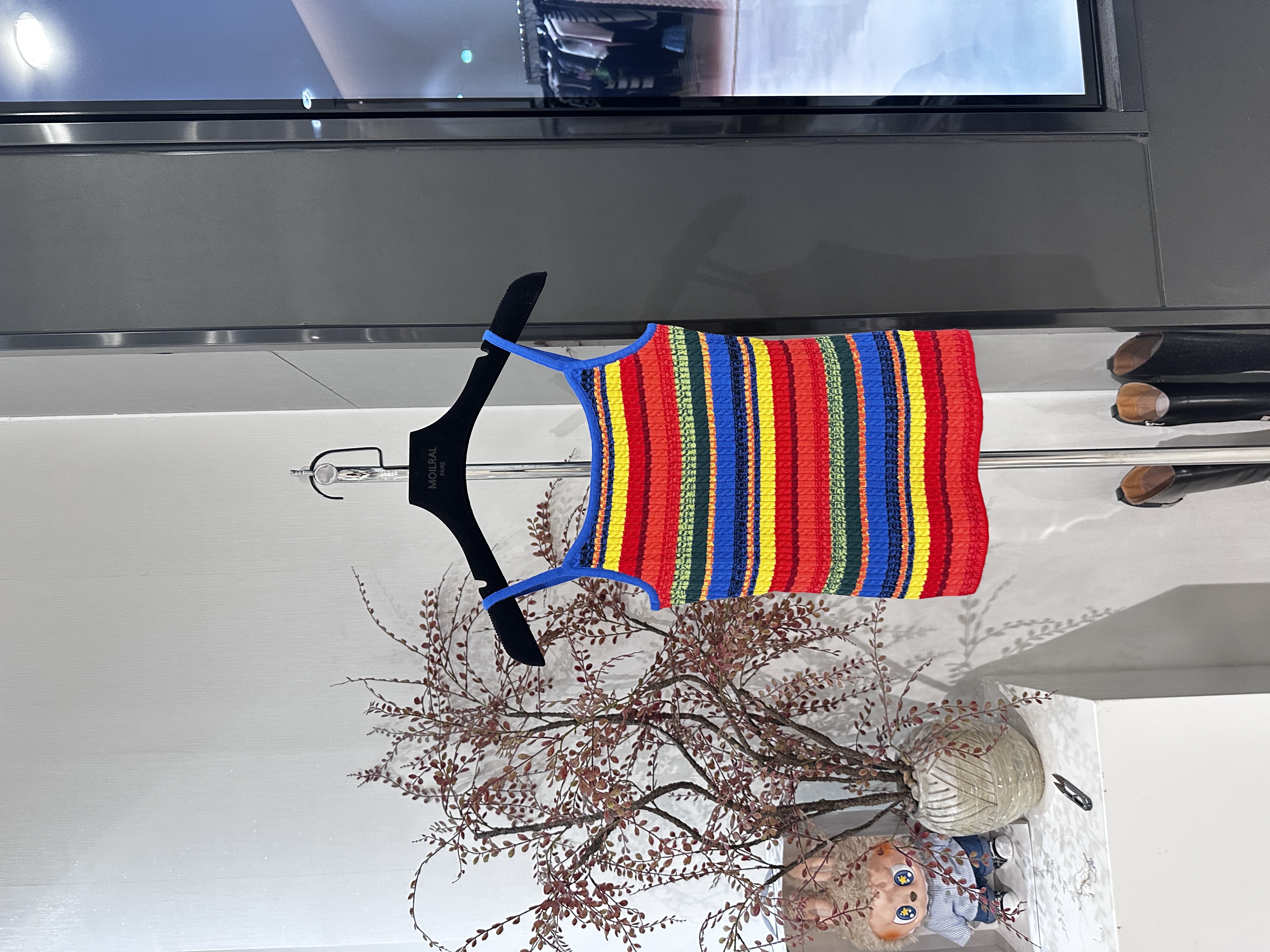 LT通勤女装吊带背心时尚夏季条纹无袖480