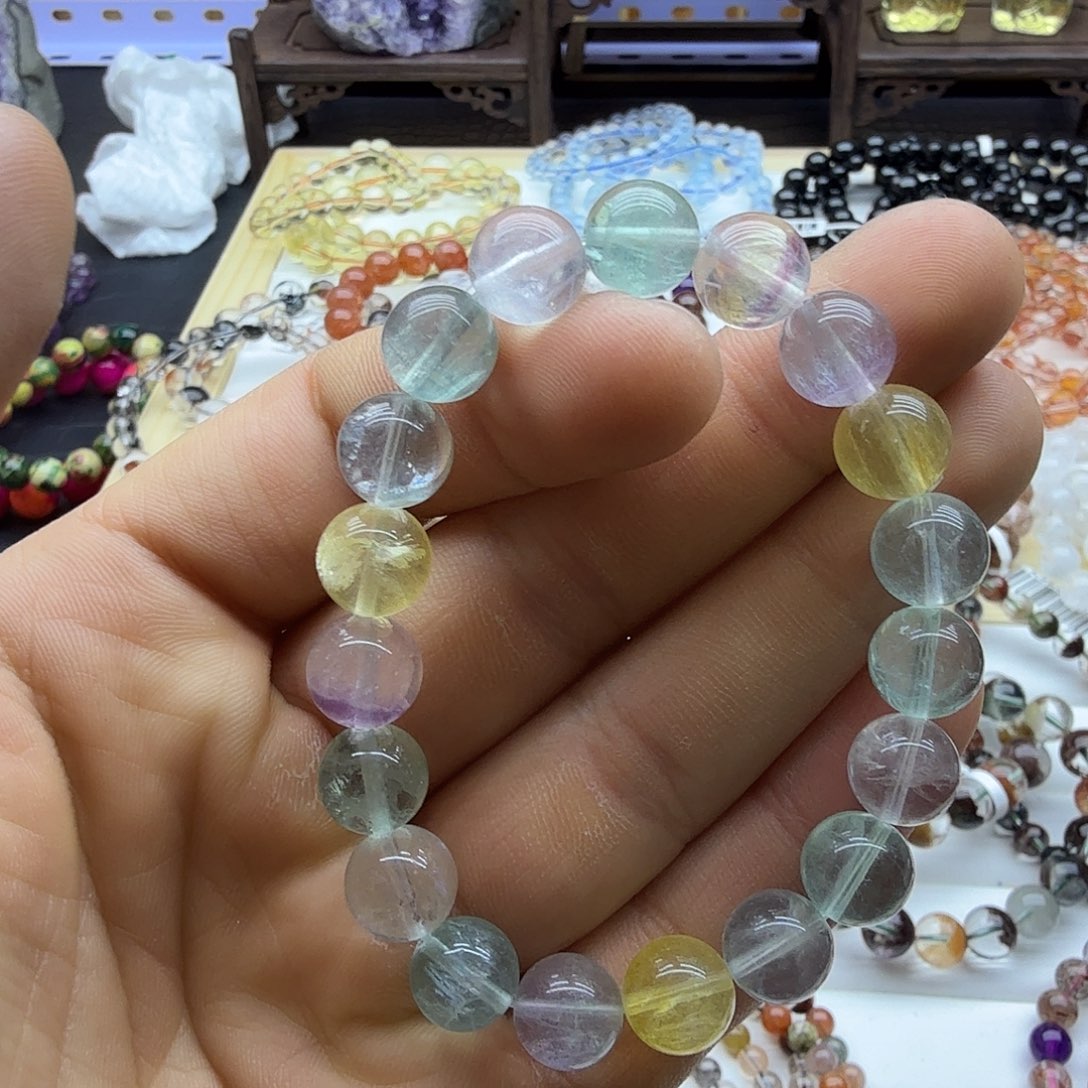 水晶未镶嵌手链天然