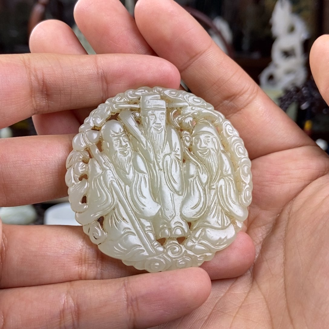 和田玉挂件未镶嵌遠*.