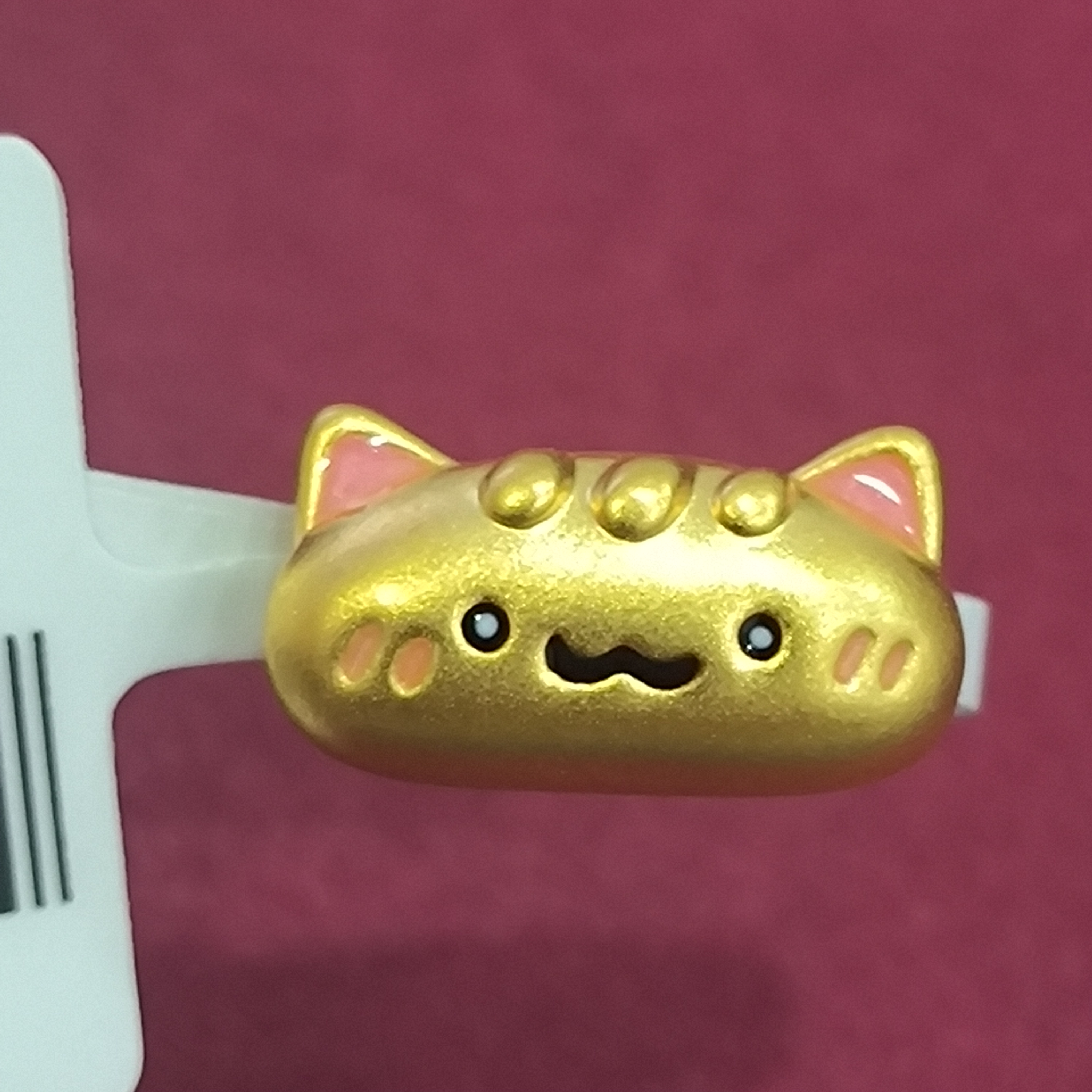 【思思专享】足金999投资金  彩色猫猫 ZP 0.45 添金纳福 