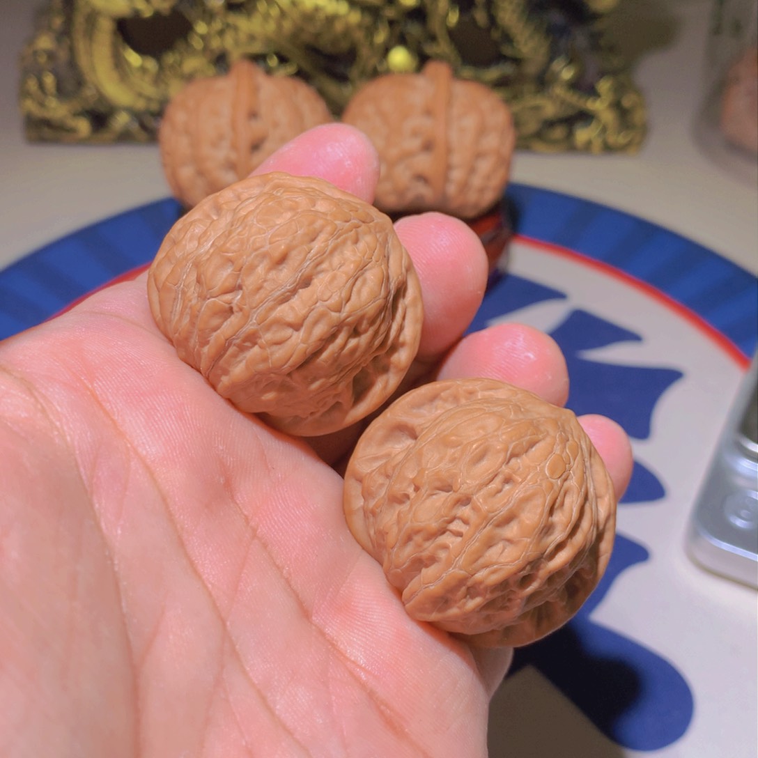 文玩核桃把件铁锤37