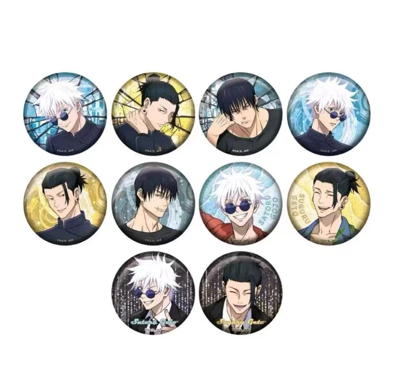 大清仓 【正版日谷】咒术回战 怀玉 坐姿相声 吧唧徽章