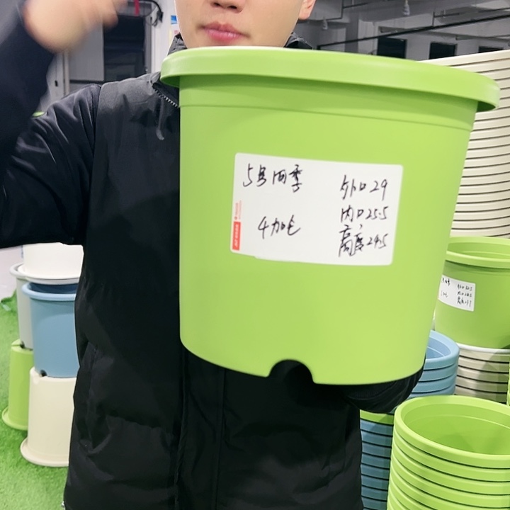 特价5号口29高24.5果绿色5只无托